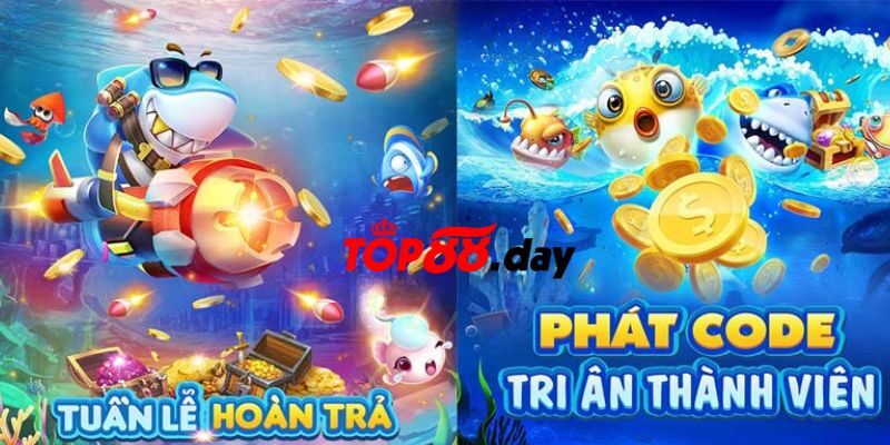 So sánh Bắn Cá online và trực tiếp tại TOP88