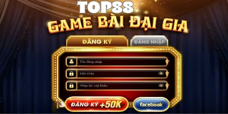 Hướng dẫn tạo tài khoản tại nhà cái TOP88 dành cho tân thủ