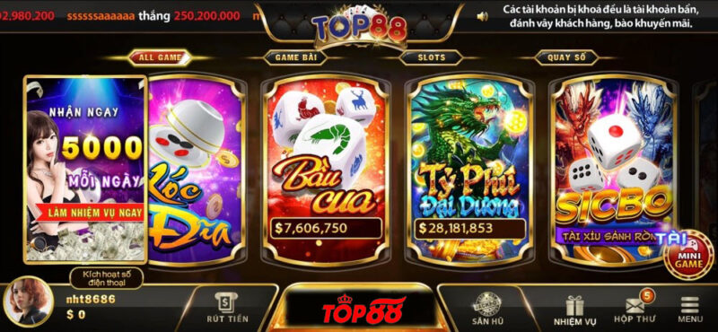 Ban ca Top88 - Game đổi thưởng hấp dẫn không thể chối từ 