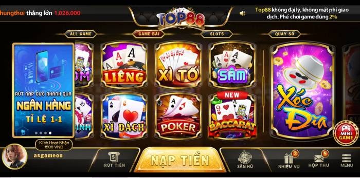 Thoả sức đam mê giải trí với game bài Sâm tại nhà cái Top88