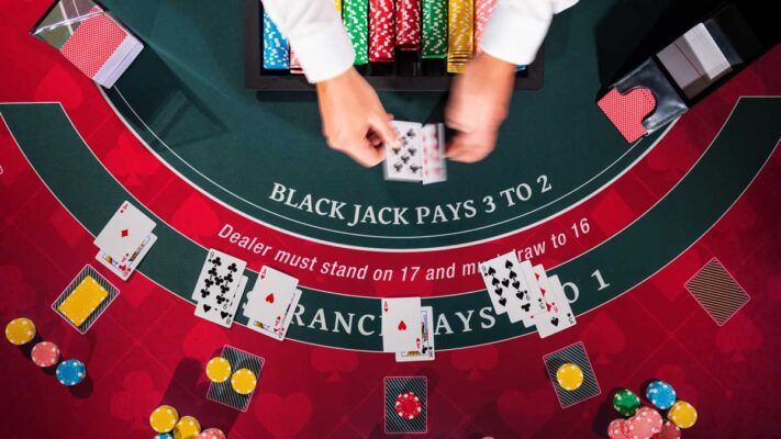 Chơi Blackjack người nào có tổng điểm bằng 21 sẽ thắng